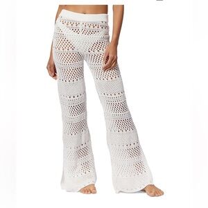 Solid & Striped The Logan Pant – Chunky Cotton Crochet – Size S – NWT